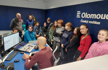 Exkurze 7. B do Českého rozhlasu