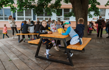 Otevření nové venkovní učebny