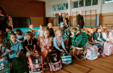 Slavnostní přivítání prvňáčků