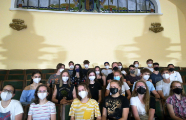 Prohlídka Národního domu v Prostějově pro třídy 1.V a 3.N