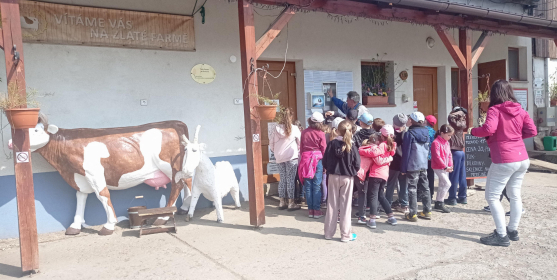 Exkurze na Zlatou farmu ve Štětovicích