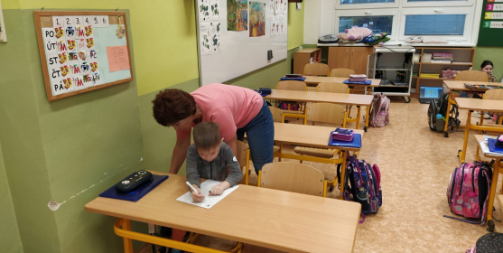 Tandemová výuka v 1. B