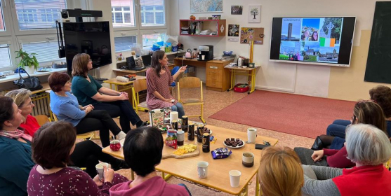 Setkání a prezentace uskutečněných mobilit v Dublinu, Erasmus+