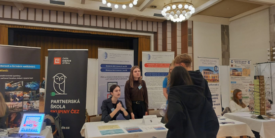 Prezentace školy na Burze středních škol