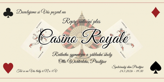 Reprezentační ples školy - 24.1.2026